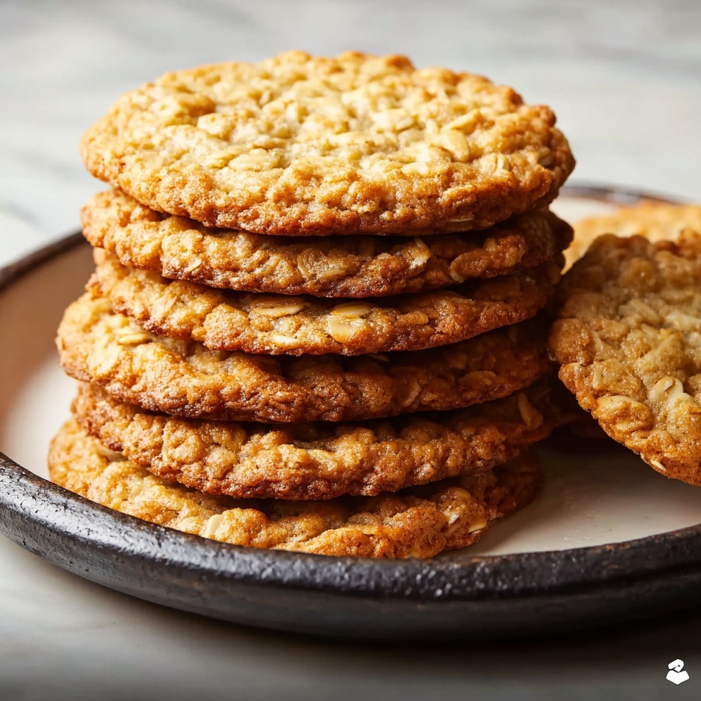 Oatmeal Coconut Cookies: Chewy, Simple, and Delicious Recipe - Recipe Image