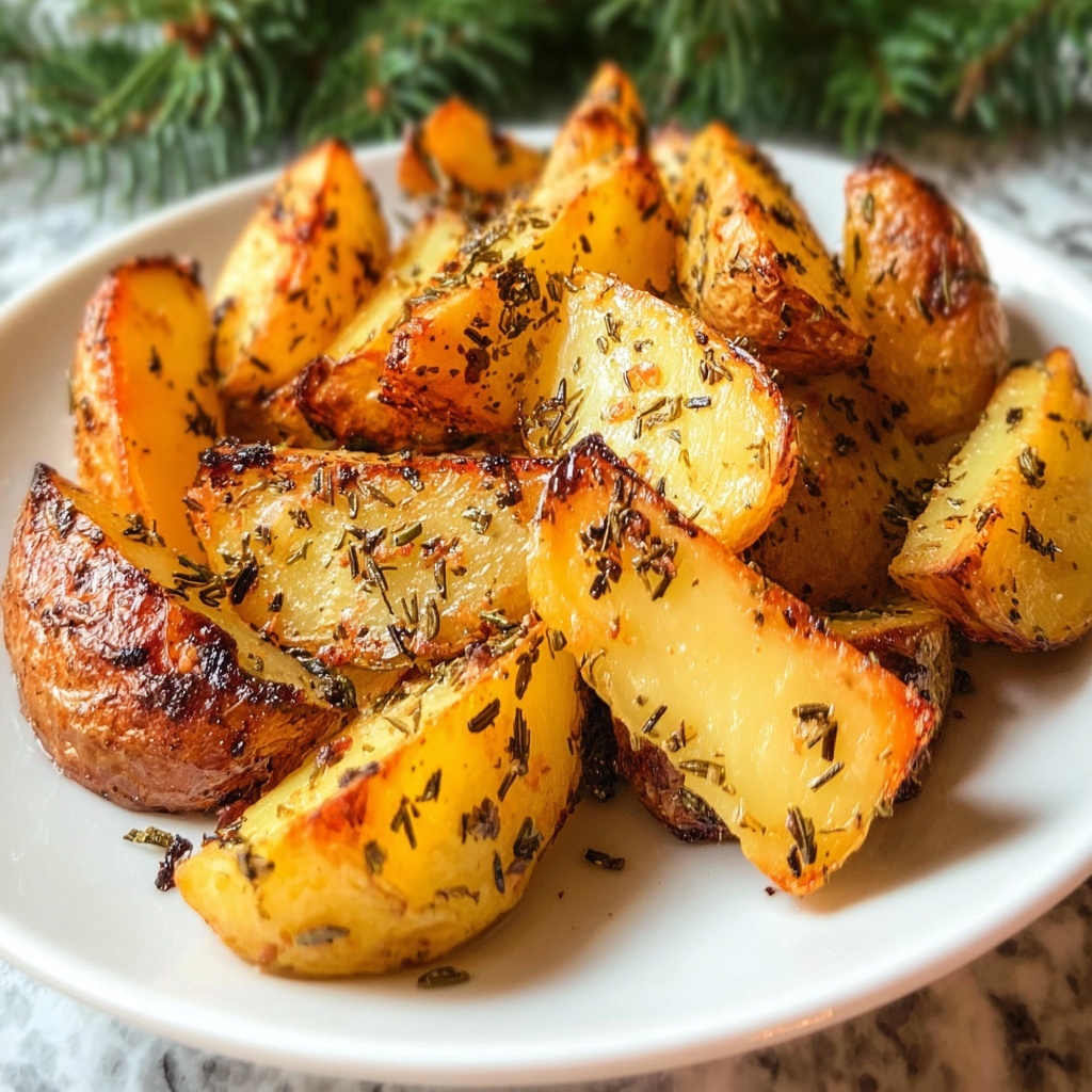 Herb Roasted Potatoes: 5 Simple Steps to Delightful Flavor Recipe - Recipe Image