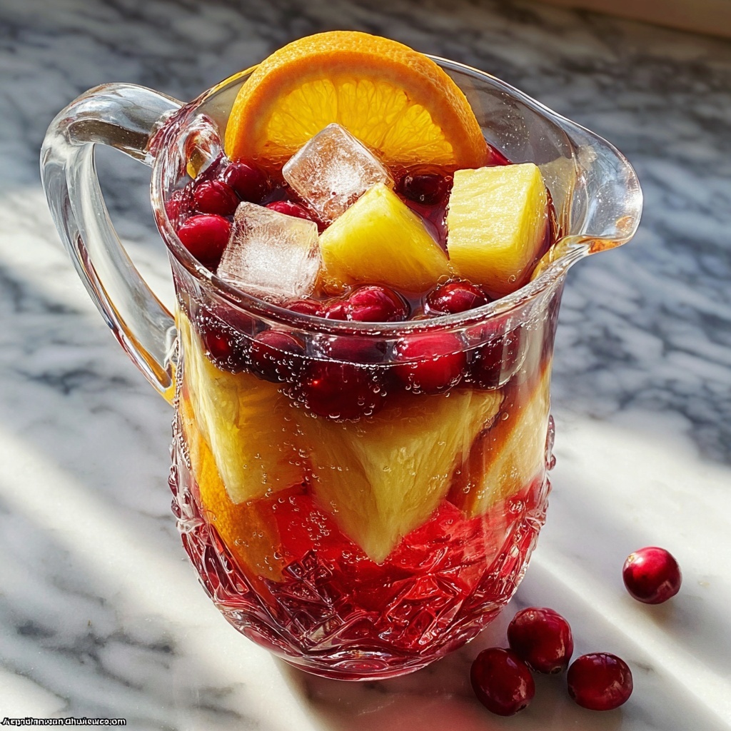 Cranberry Punch: 5 Refreshing Variations to Delight You Recipe - Recipe Image
