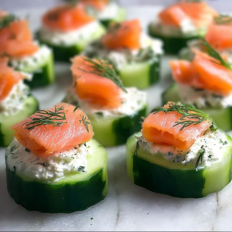 Smoked Salmon Cucumber Rounds: 5 Delightful Bites to Love Recipe