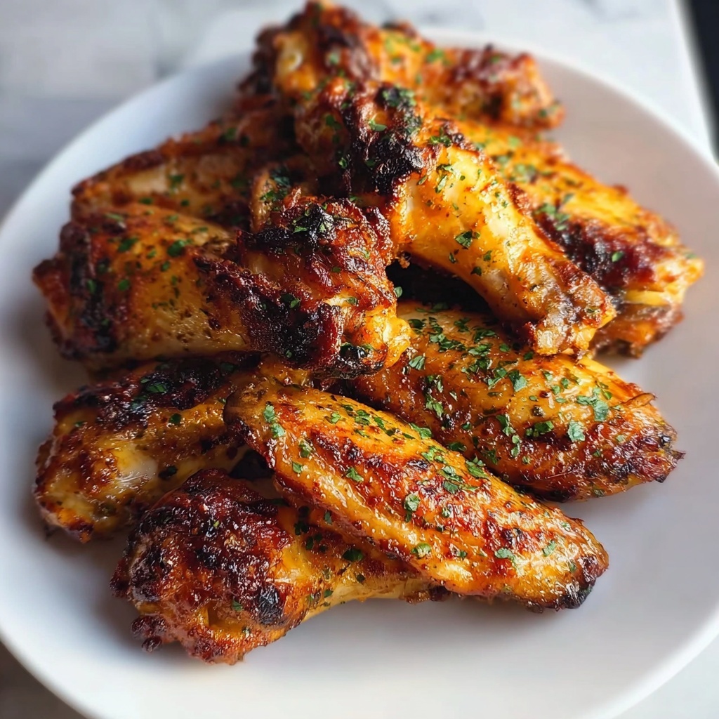 Air Fryer Salt and Pepper Wings: 5 Secrets to Crispy Bliss Recipe - Recipe Image