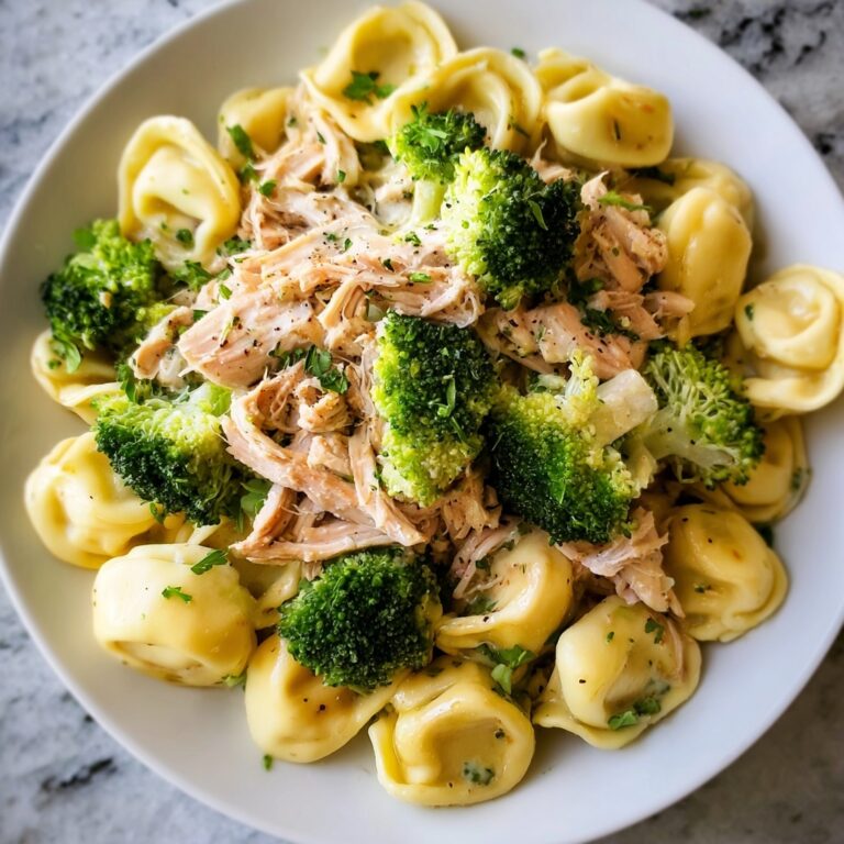 Garlic Parmesan Chicken Tortellini and Broccoli Bliss Recipe