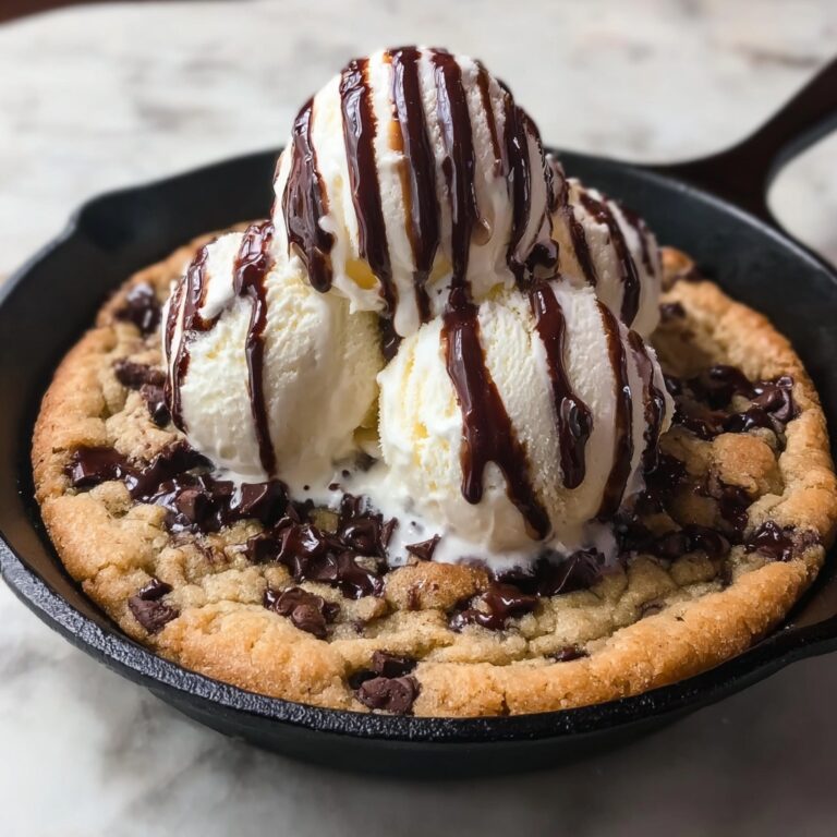 Pizookie Dessert in a Skillet Recipe