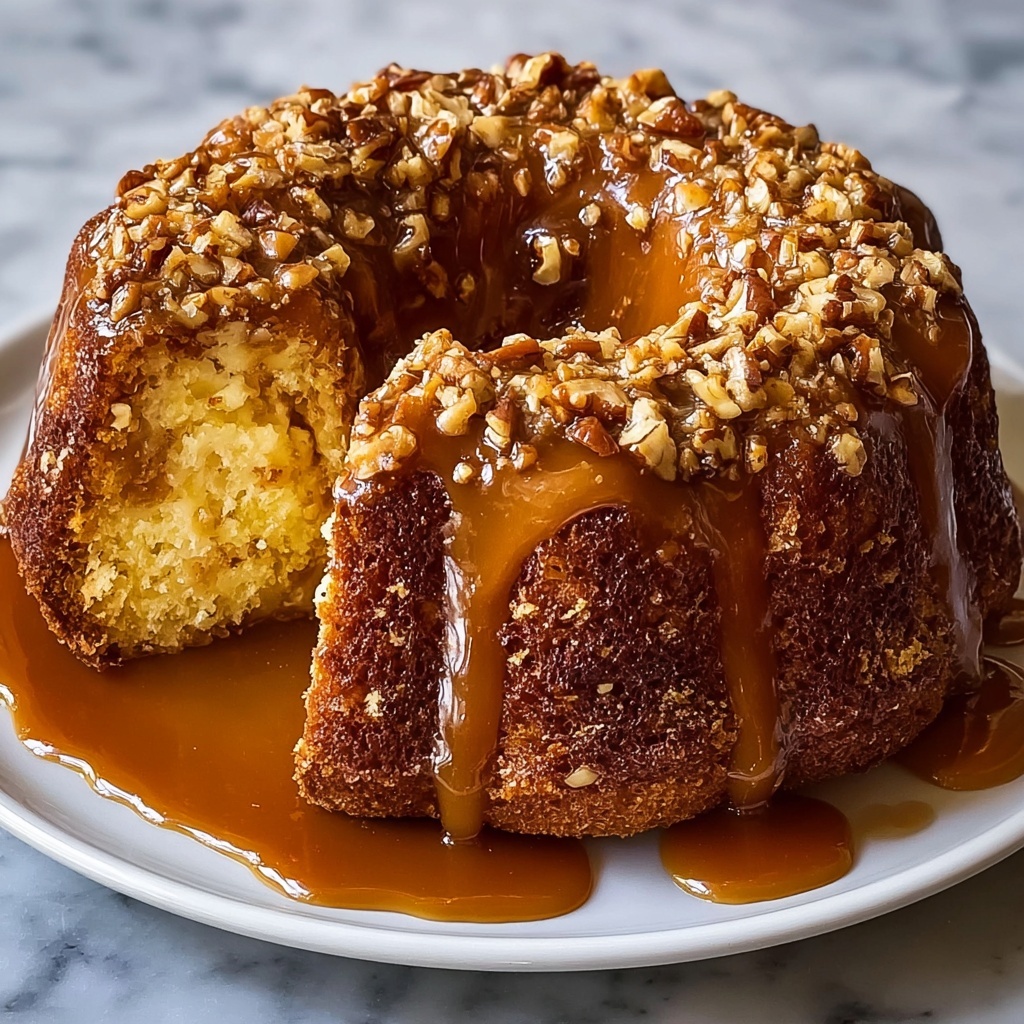 Caramel Apple Bundt Cake Recipe - Recipe Image