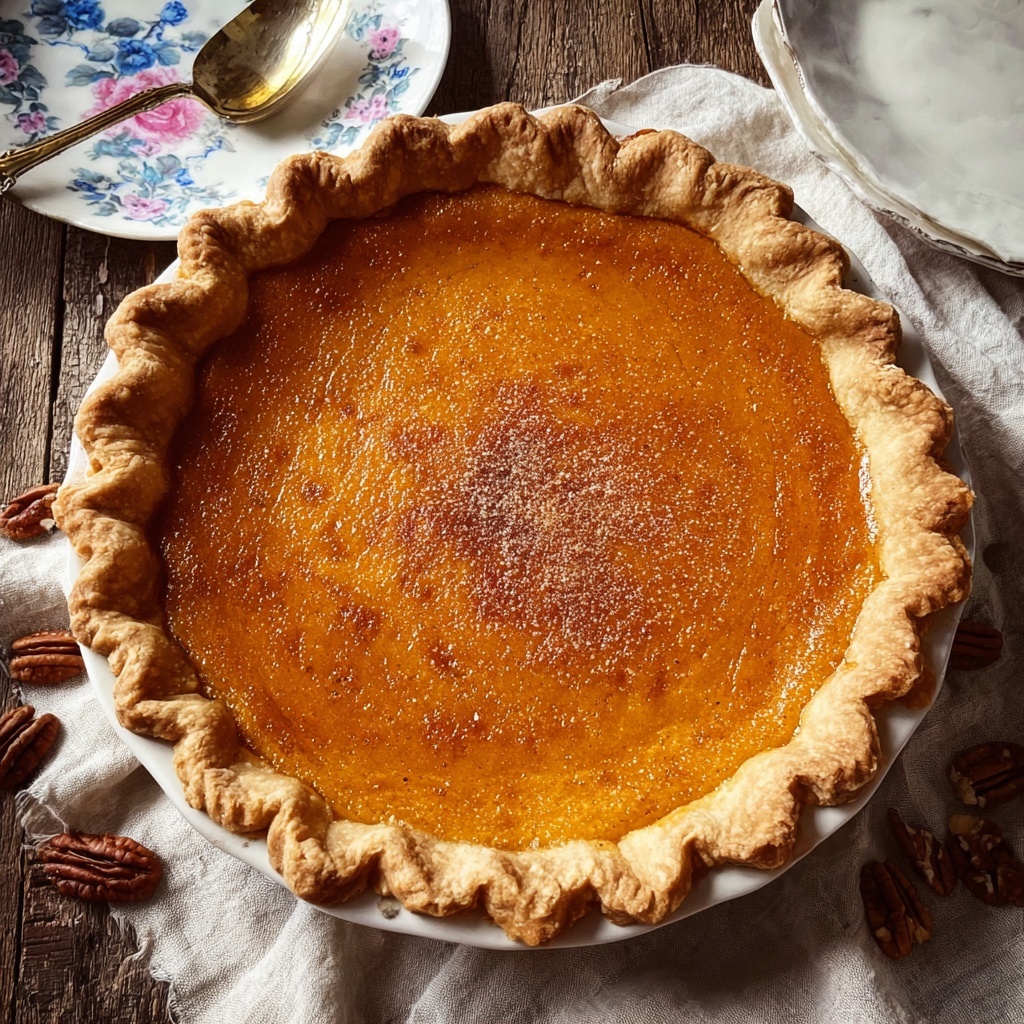 Sweet Potato Pie Recipe - Recipe Image