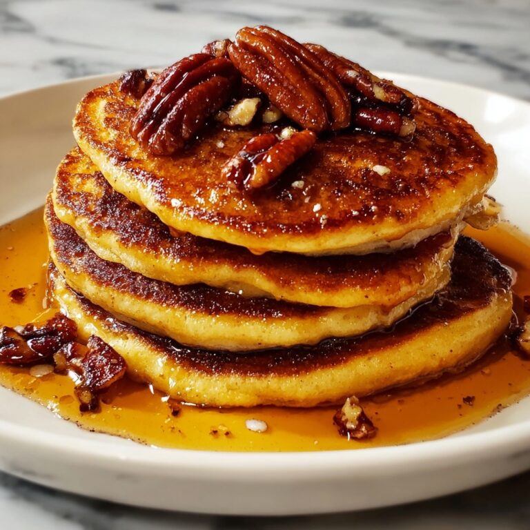 Sweet Potato Pecan Pancakes Recipe