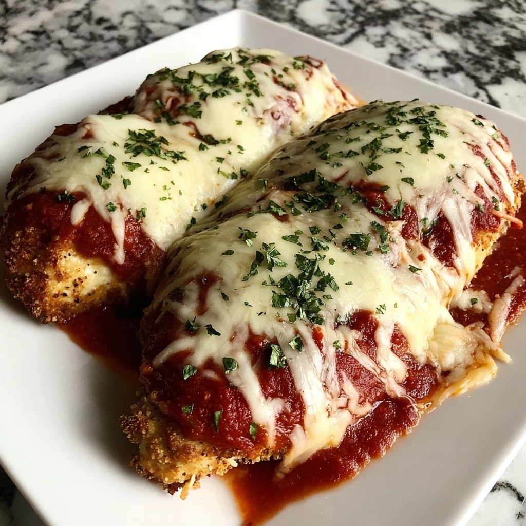 Stuffed Chicken Parmesan Recipe - Recipe Image