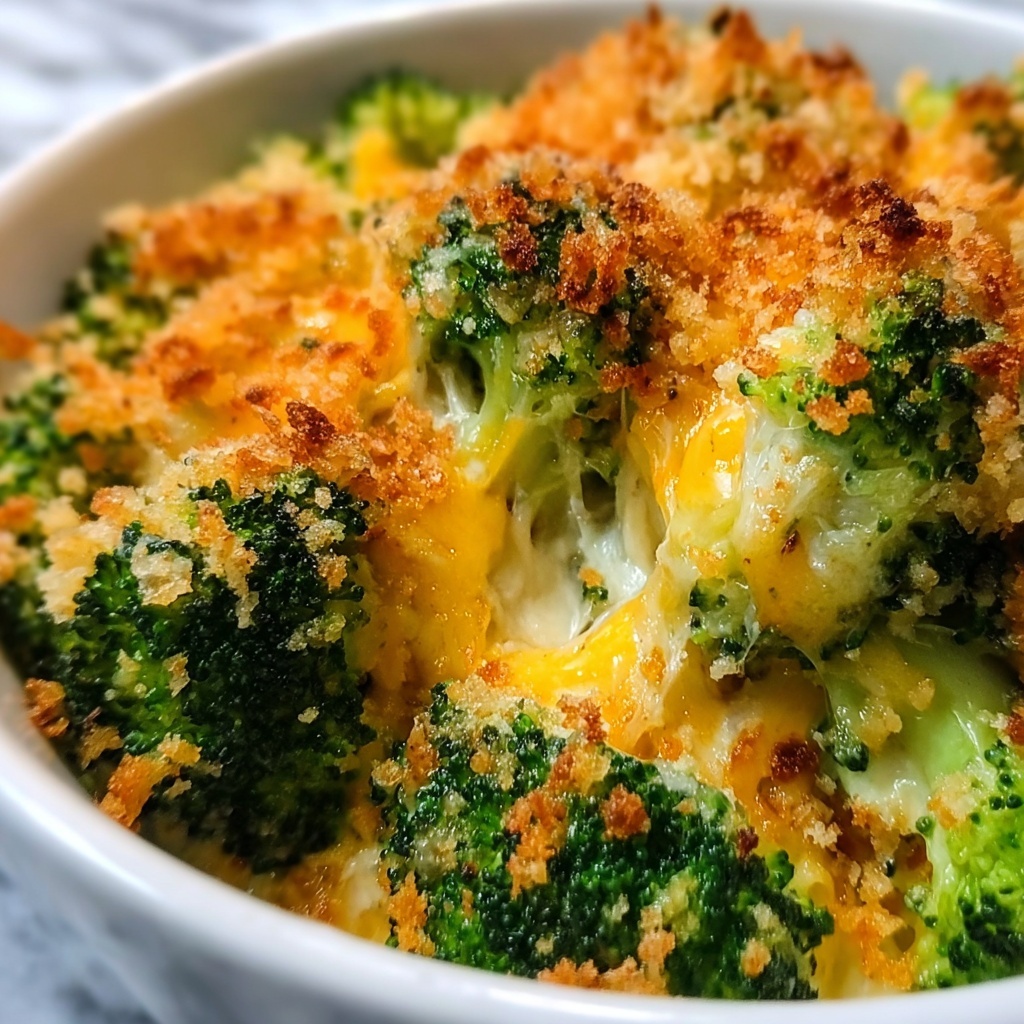 Cheesy Broccoli Bake Recipe - Recipe Image
