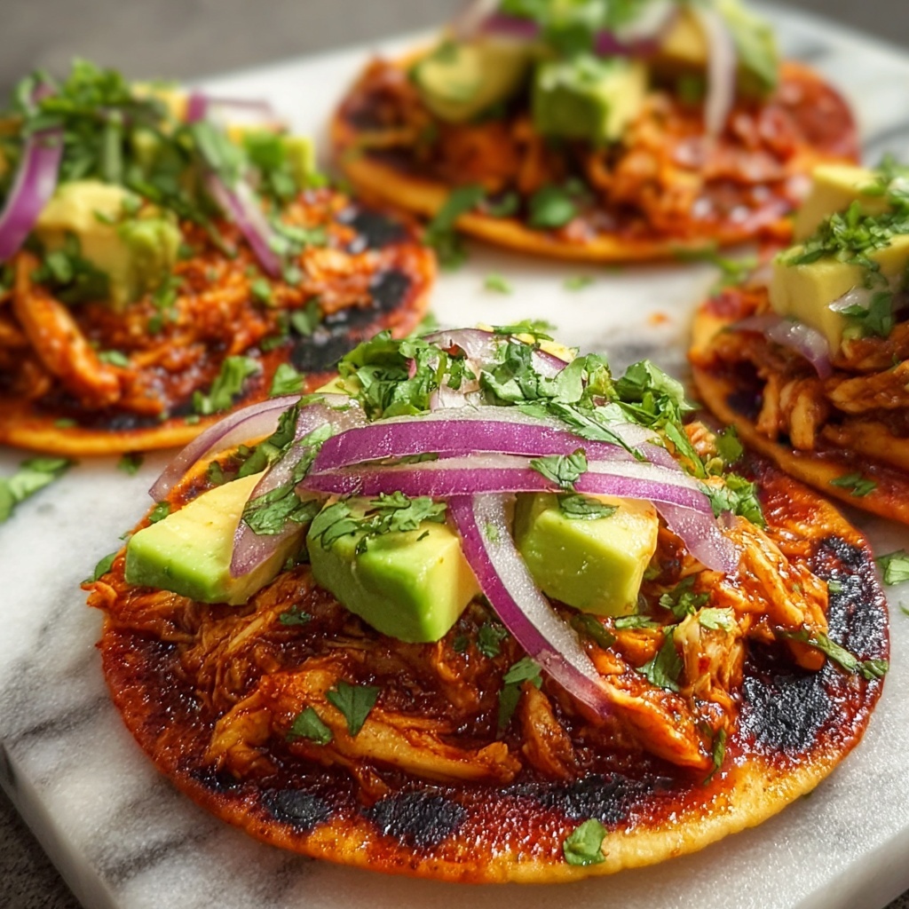 BBQ Chicken Tostadas Recipe - Recipe Image