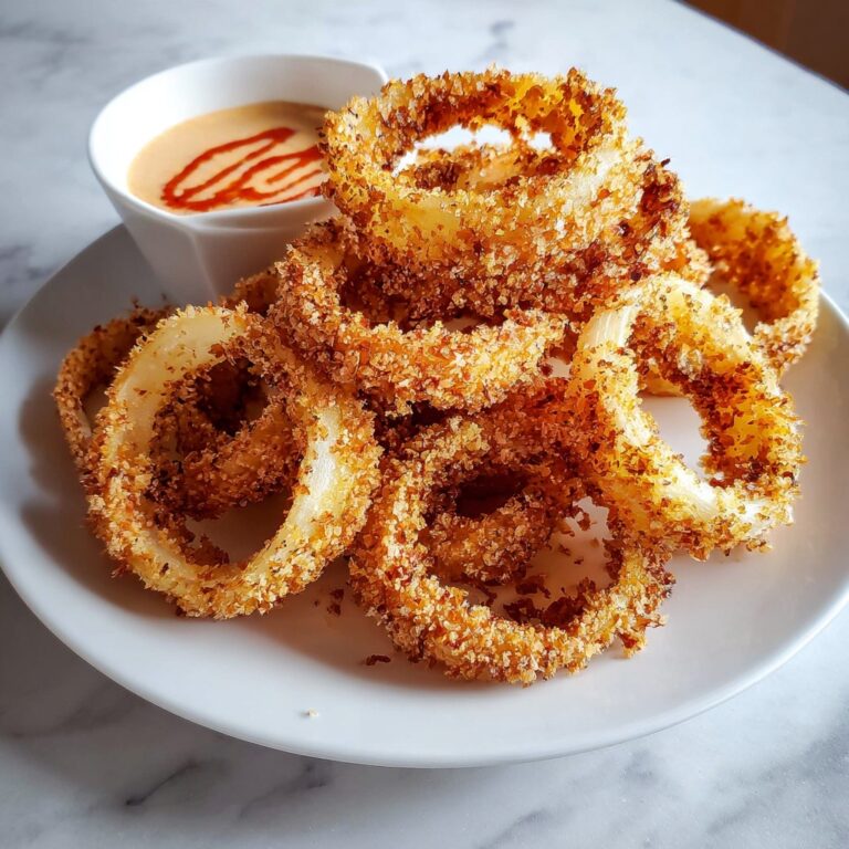 Crispy Vegan Onion Rings: 7 Steps to Irresistible Flavor Recipe