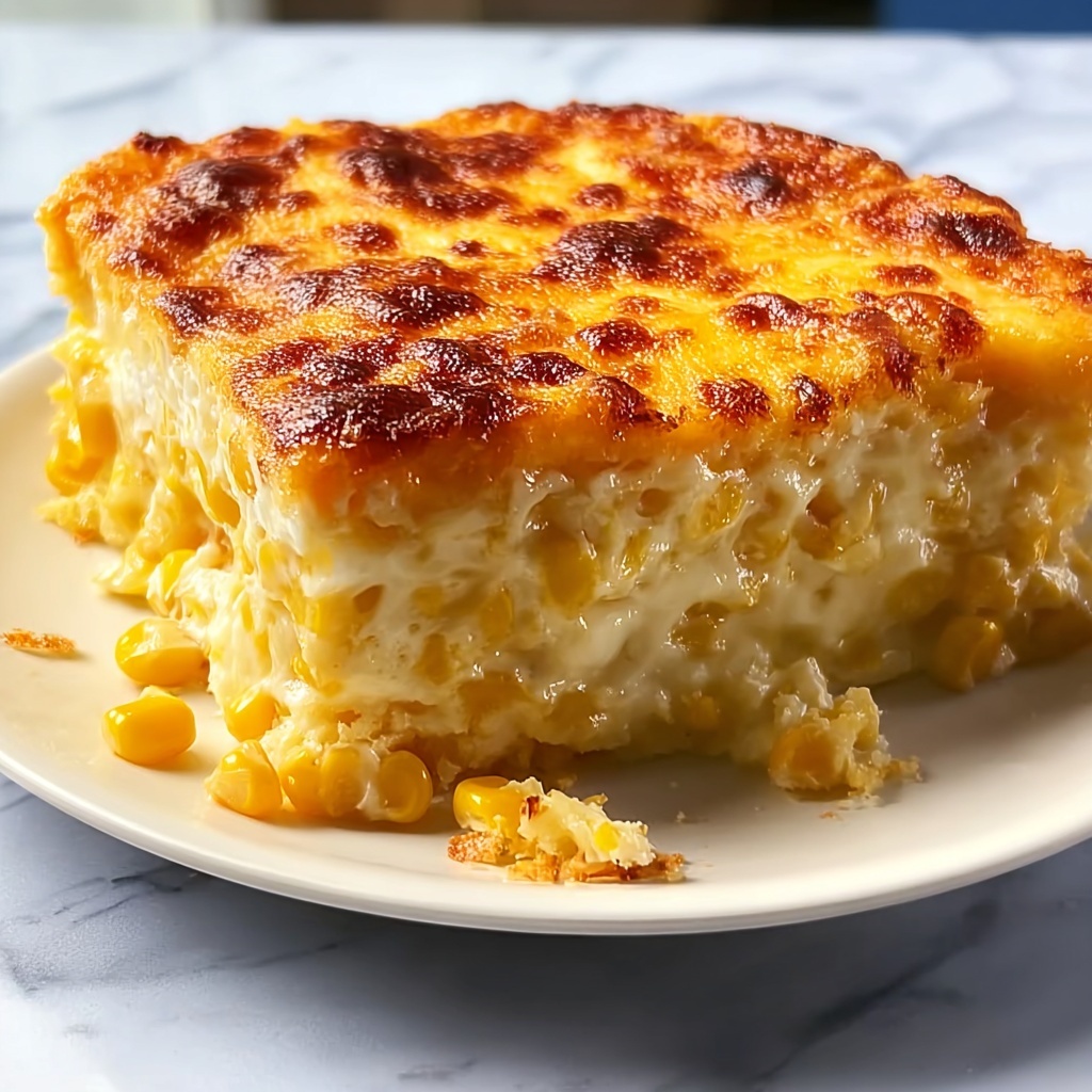 Creamed Corn Casserole Recipe - Recipe Image