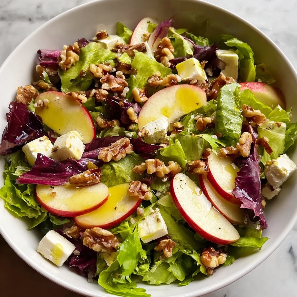 Winter Apple Walnut Salad Recipe - Recipe Image