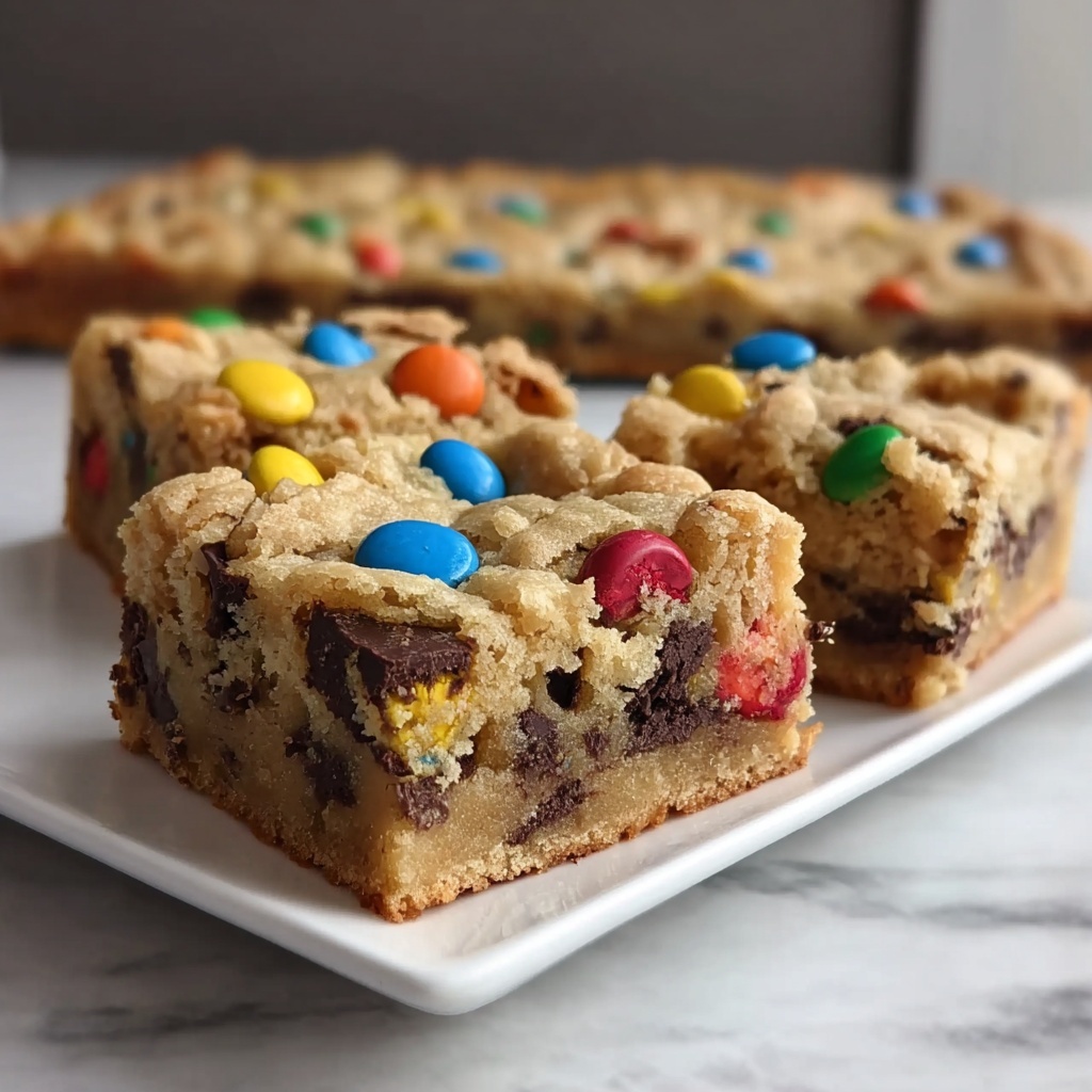 Delicious MM Cookie Bars: A 7-Step Comforting Treat Recipe - Recipe Image