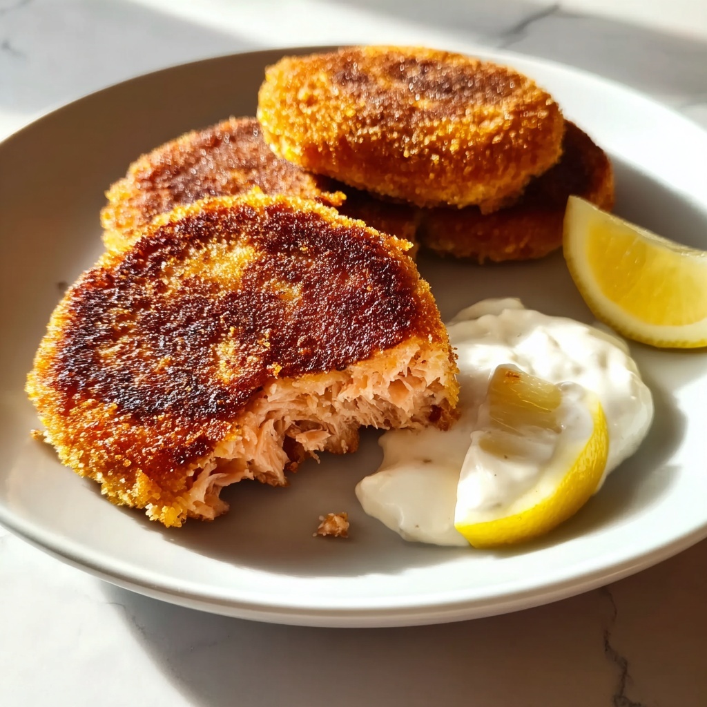 Southern Fried Salmon Patties: 8 Comforting Family Bites Recipe - Recipe Image