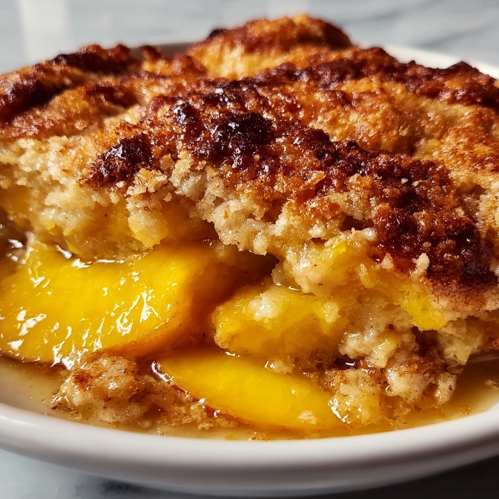 Old Time Oven Peach Cobbler: 5 Cozy Comforting Bites Recipe - Recipe Image