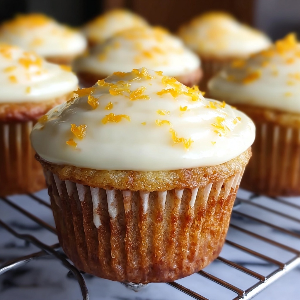 Moist Orange Cupcakes: 7 Steps to Pure Delight Recipe - Recipe Image