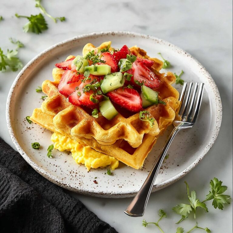 Easy Omelette Waffles You’ll Crave for Breakfast Delight Recipe