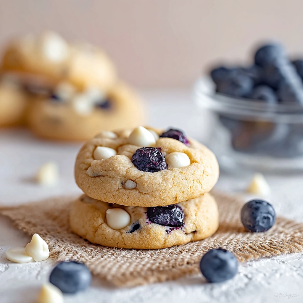 Blueberry White Chocolate Chip Cookies That Wow Your Taste Buds Recipe - Recipe Image