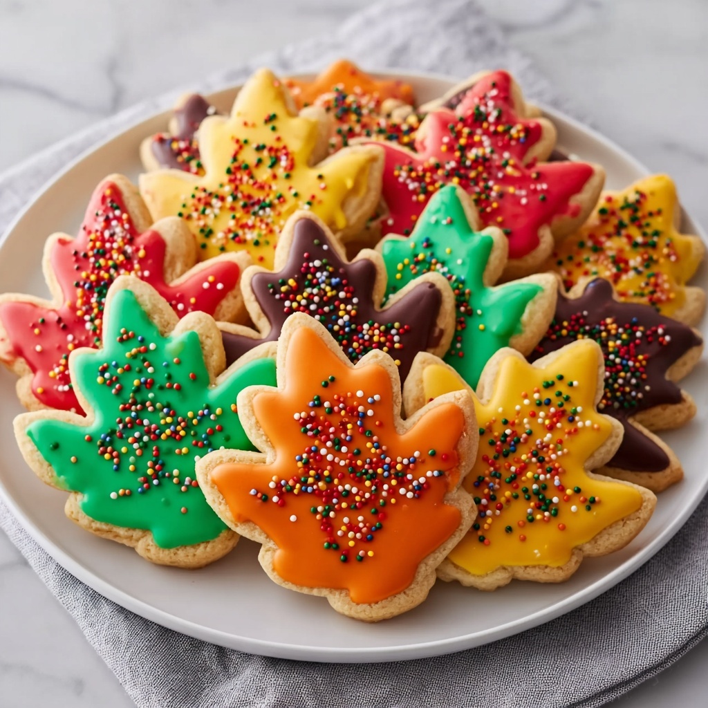 Maple Leaf Cookie Kit Recipe - Recipe Image
