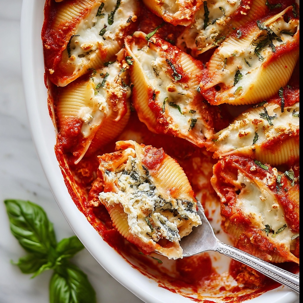 Pesto Chicken Stuffed Shells Recipe - Recipe Image