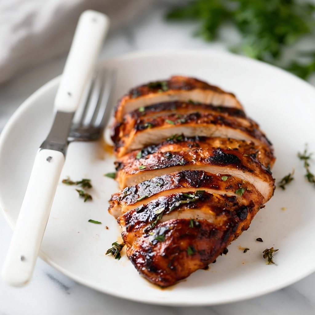 Oven Baked Chicken Breasts with Brown Sugar and Chili Powder Recipe - Recipe Image