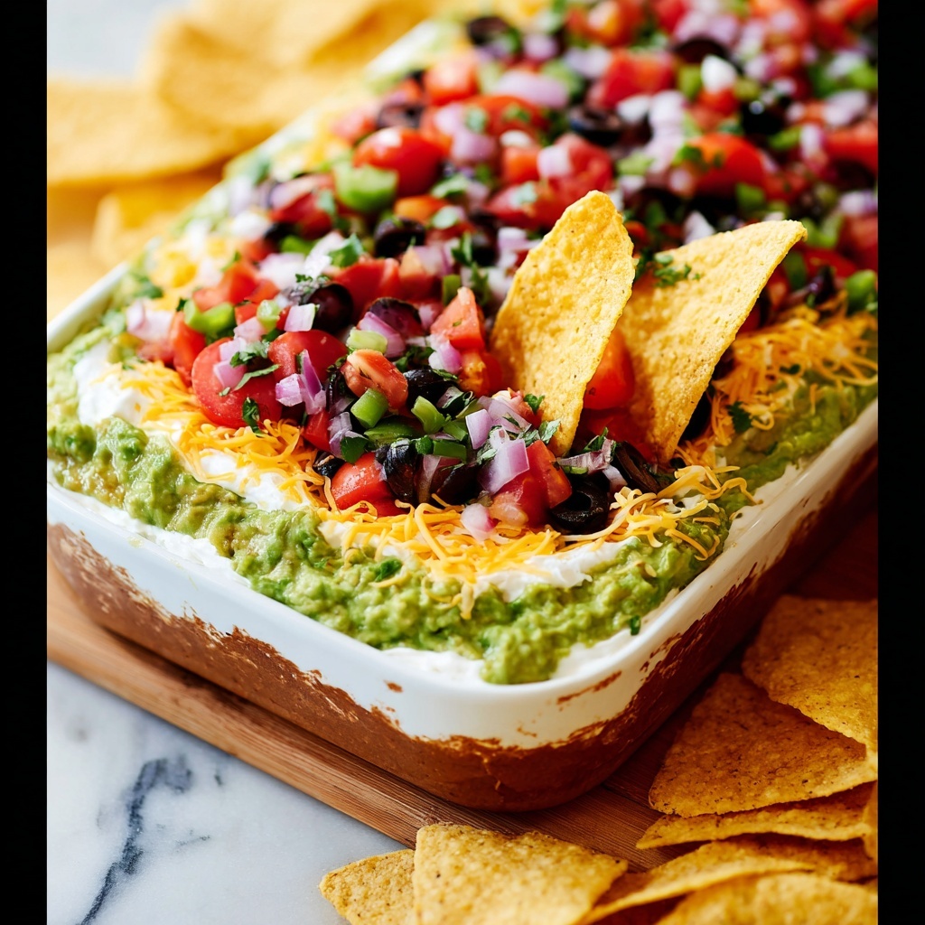 Mexican Layer Dip Recipe - Recipe Image