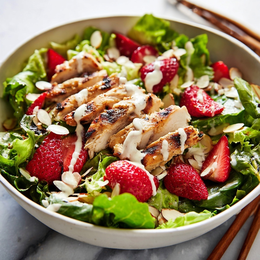 Strawberry Chicken Salad Recipe - Recipe Image
