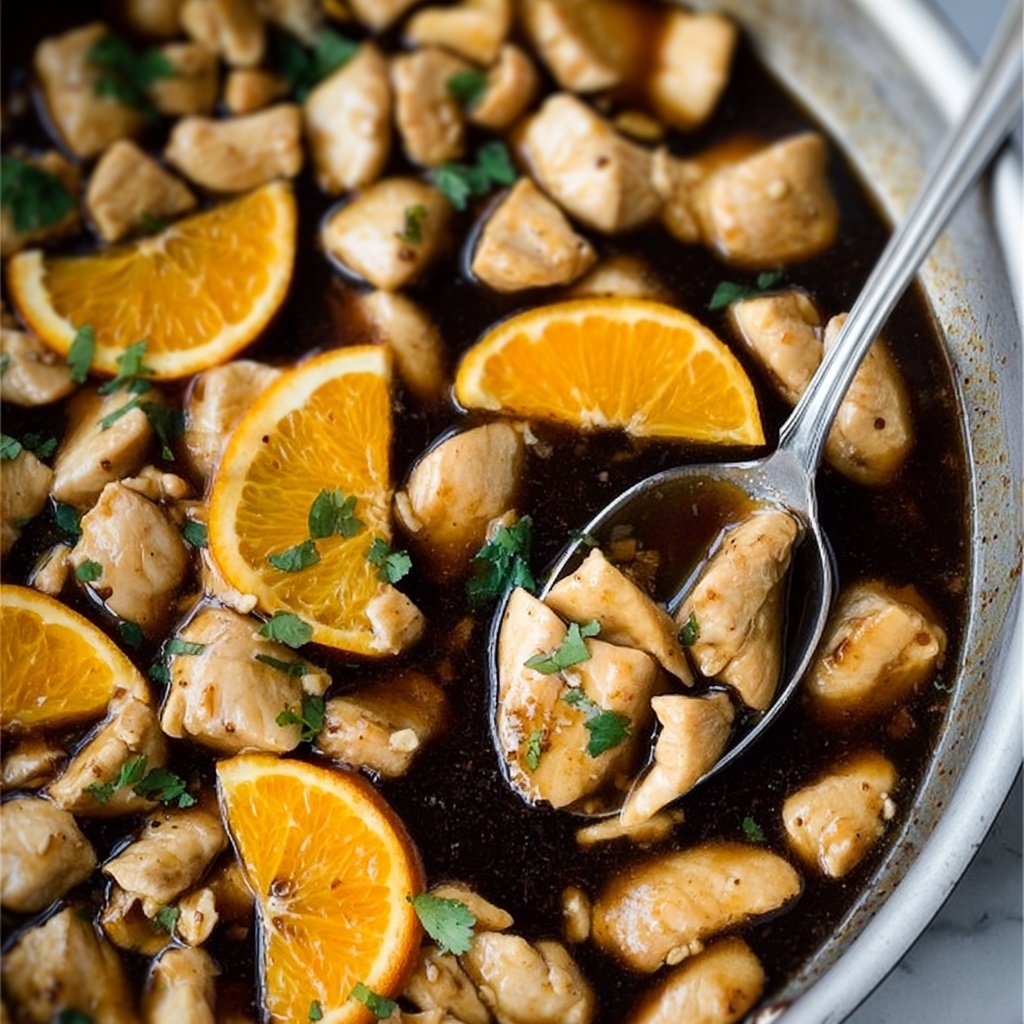 Skinny Orange Chicken Recipe - Recipe Image