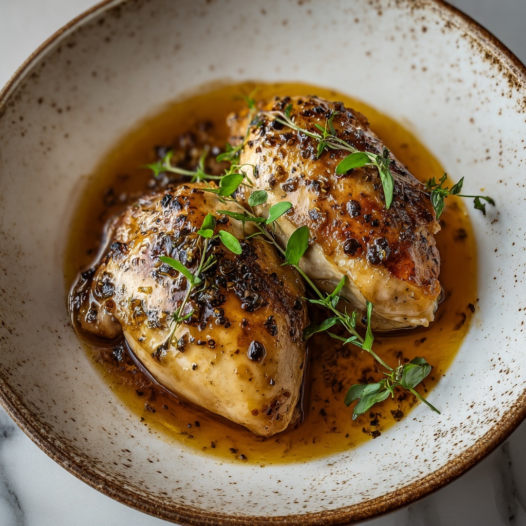 Easy Baked Honey Dijon Chicken – A Sweet & Tangy Oven-Baked Dish Recipe - Recipe Image