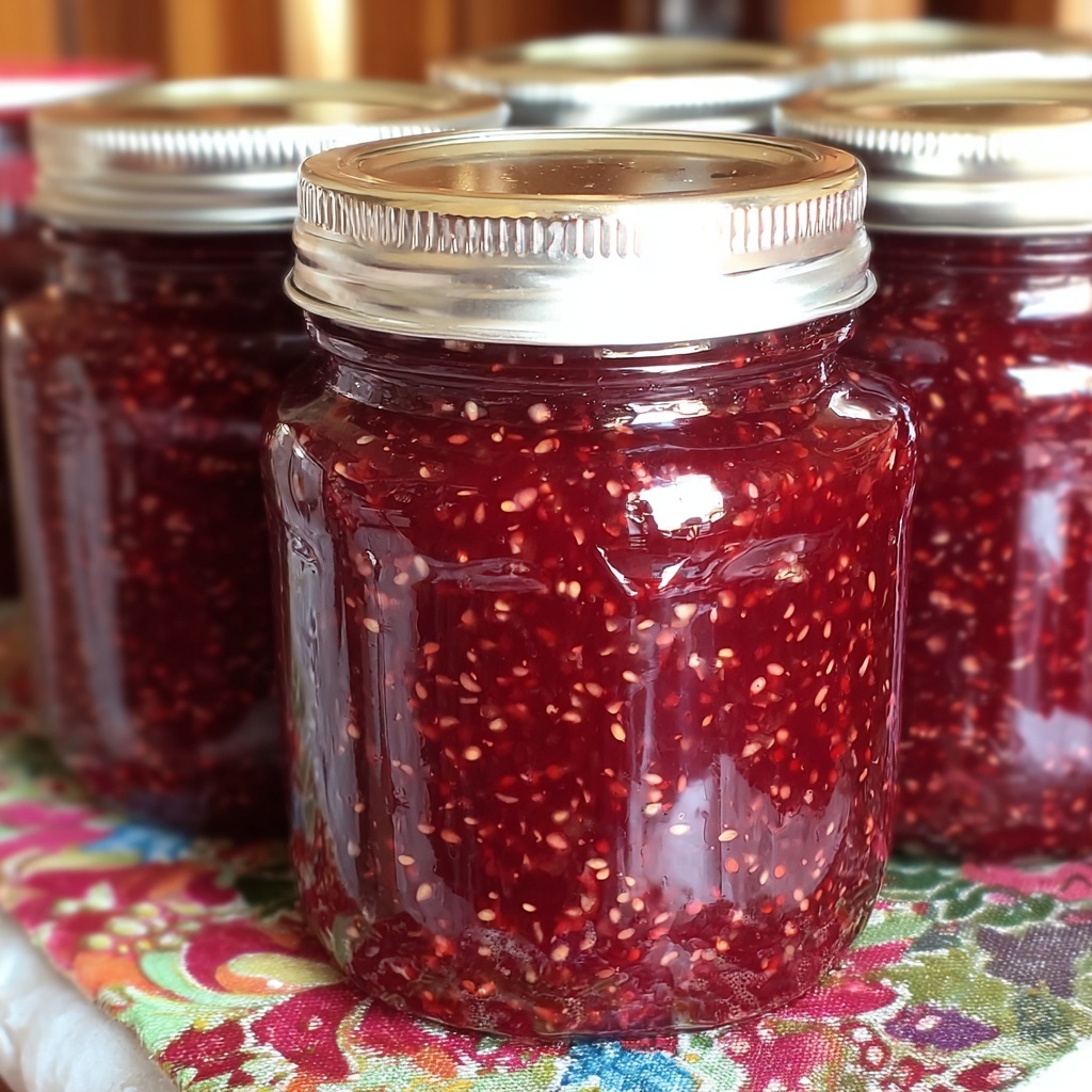 Rhubarb and Strawberry Jam Recipe - Recipe Image