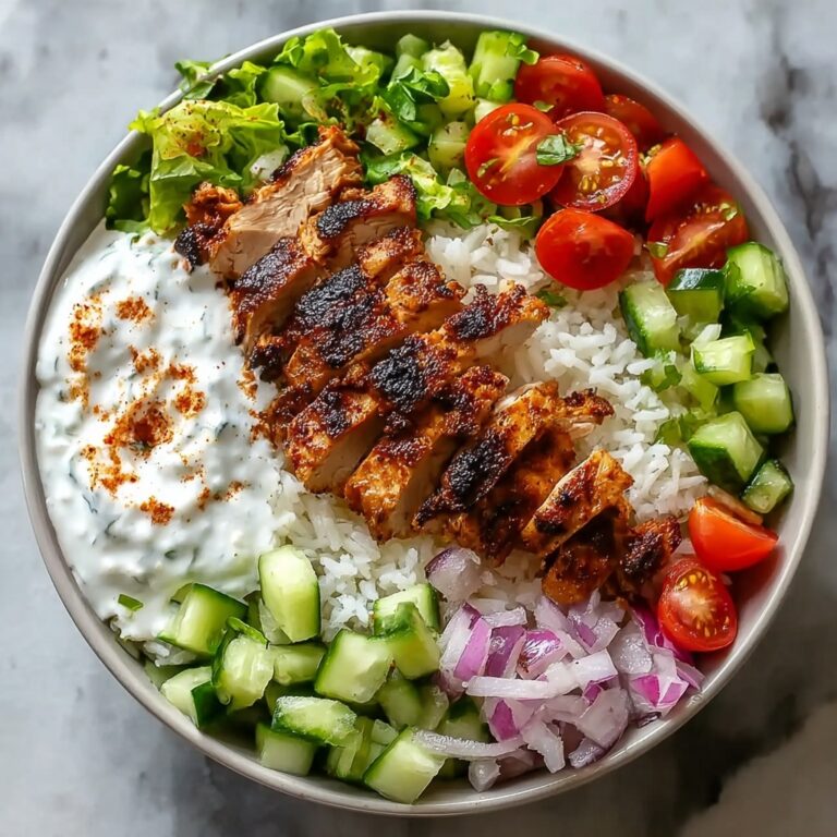 Chicken Shawarma Bowl Recipe