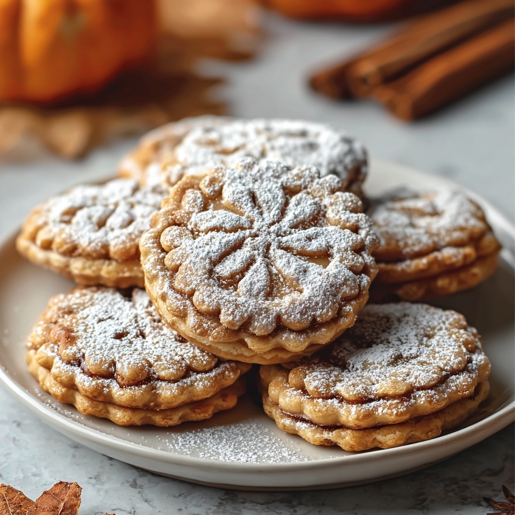 Pumpkin Pie Cookies with Cream Cheese Frosting Recipe - Recipe Image