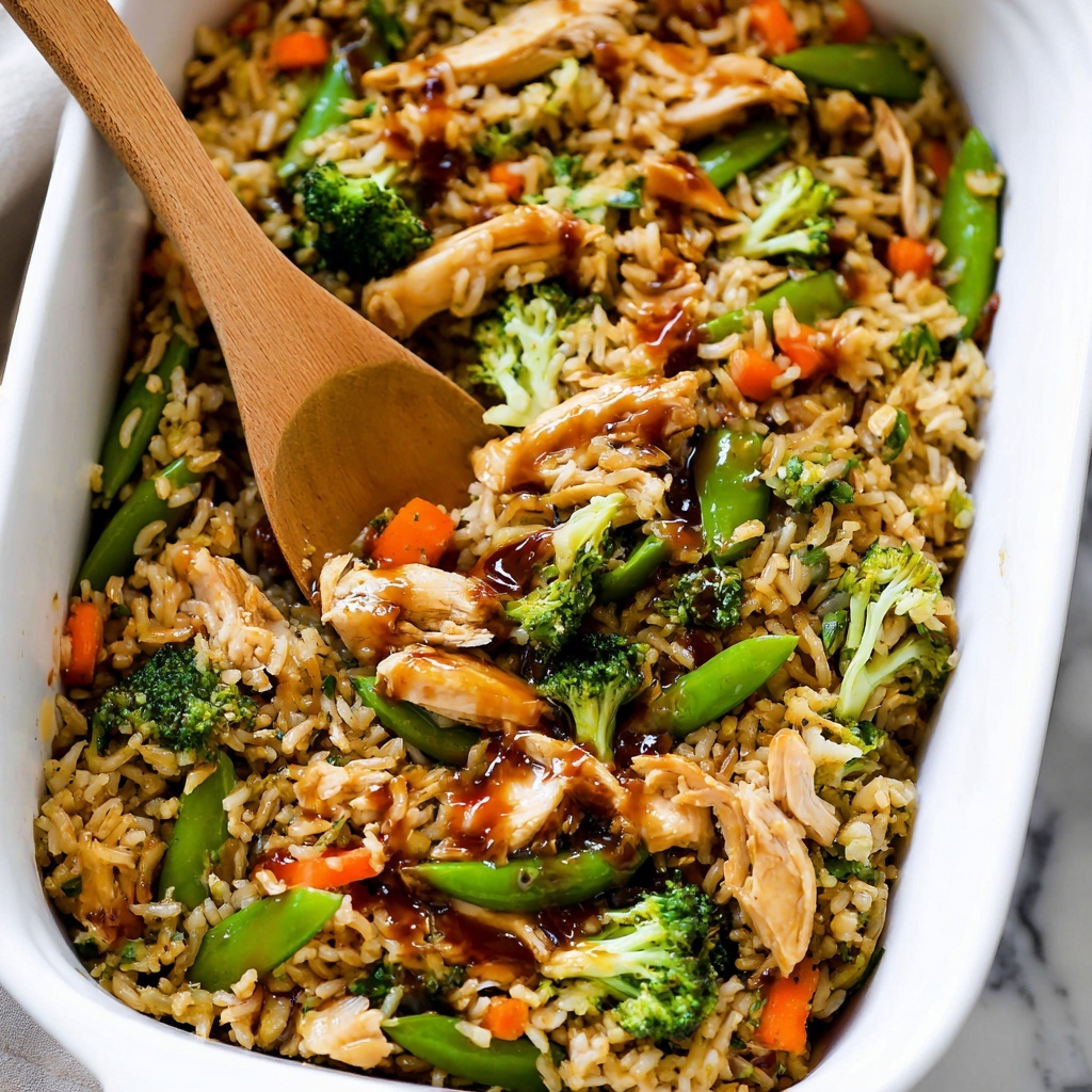 Teriyaki Chicken Casserole Recipe - Recipe Image
