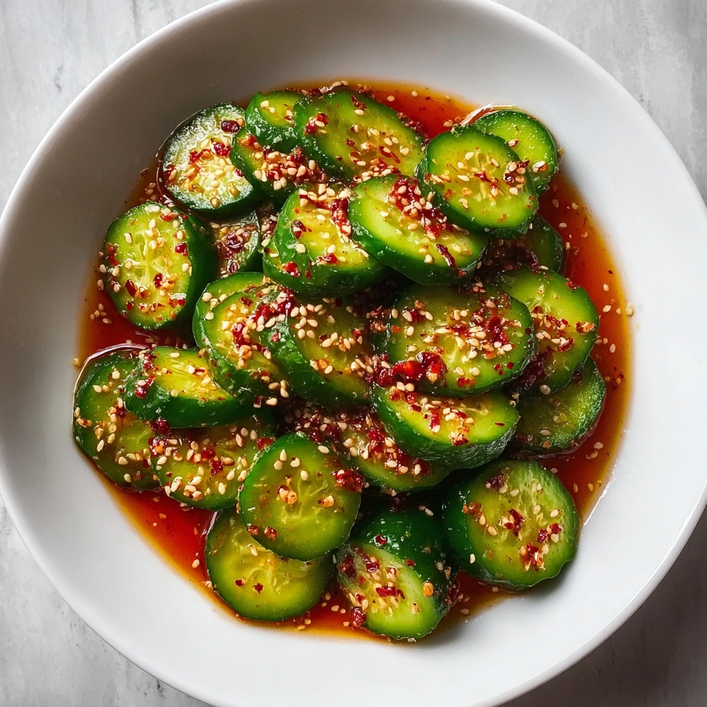 Asian Cucumber Salad Recipe: Fresh, Crispy, and Ready in 10 Minutes Recipe - Recipe Image