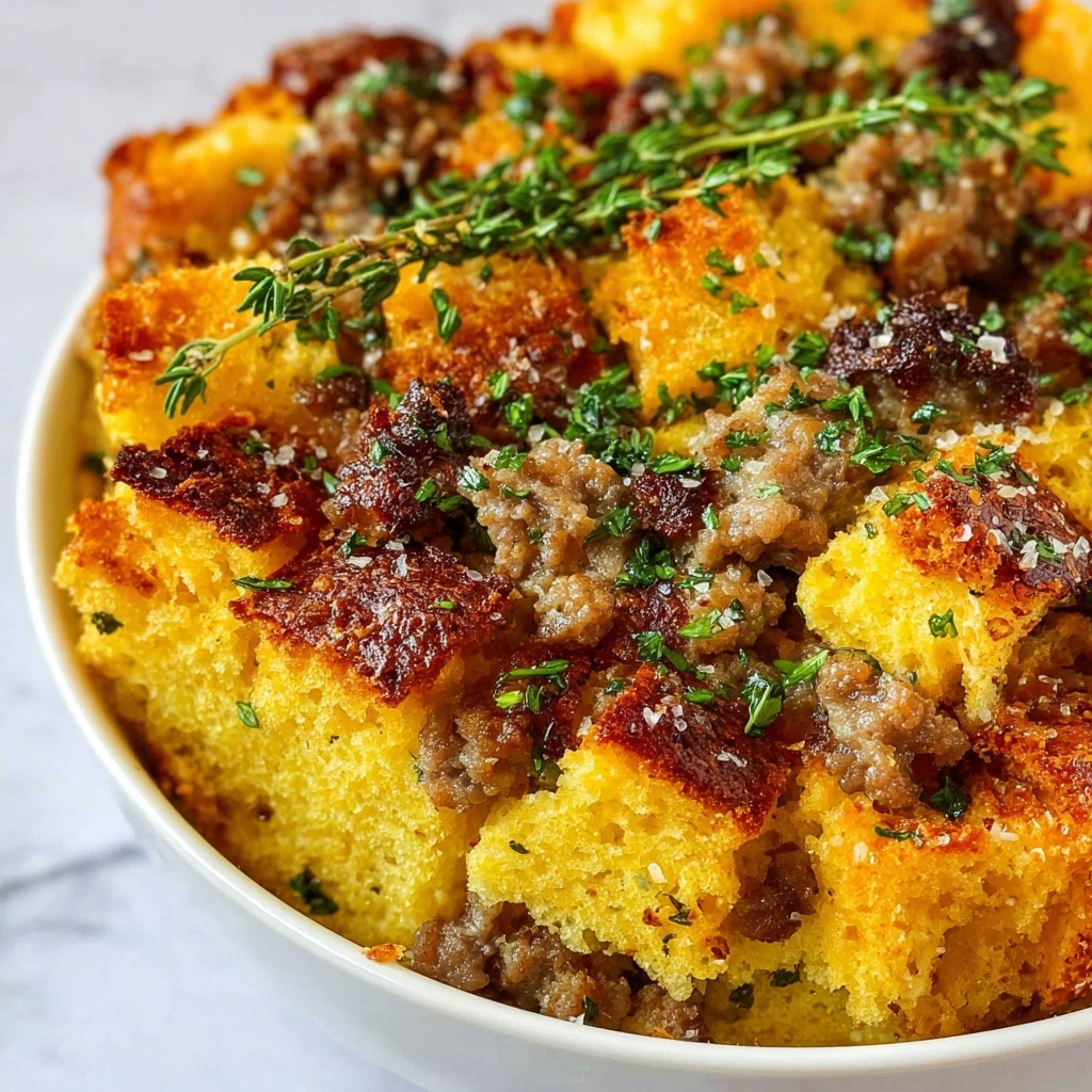 Apple Sausage Stuffing Recipe - Recipe Image