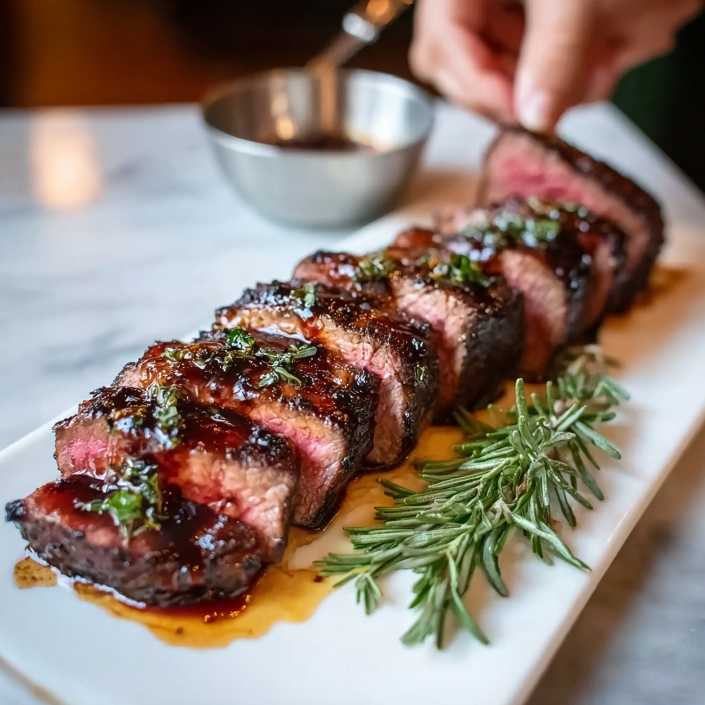 Beef Tenderloin with Red Wine Sauce Recipe for Special Dinners Recipe - Recipe Image