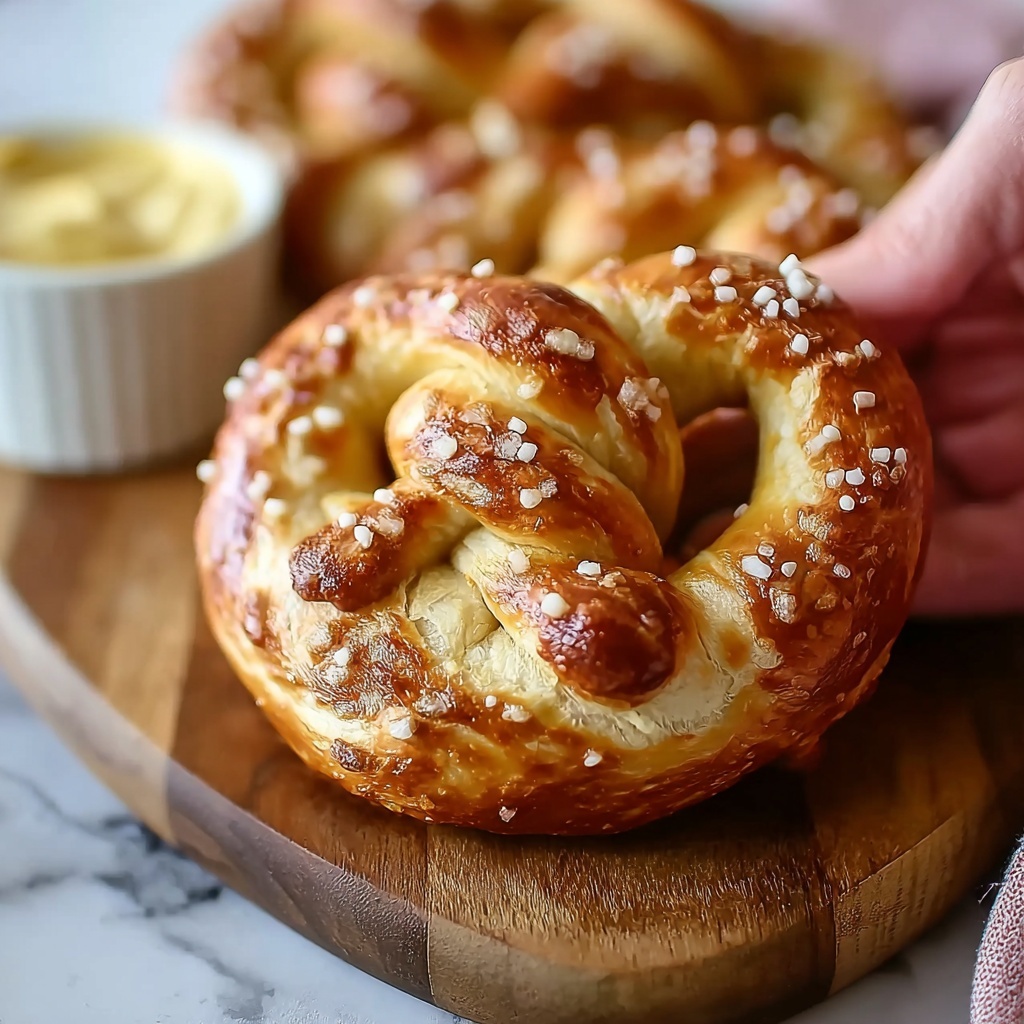 Homemade Soft Pretzels Recipe: Easy and Perfectly Chewy Recipe - Recipe Image
