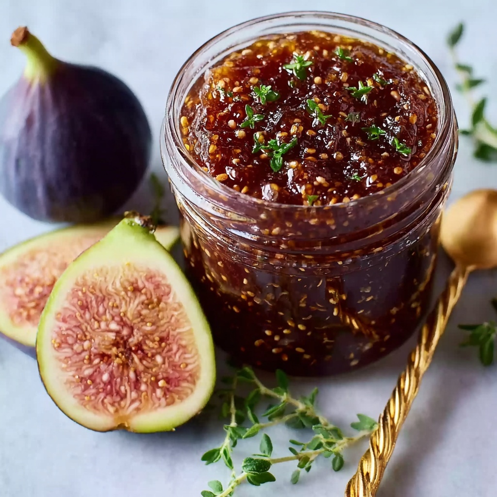 Homemade Fig Jam Recipe: Easy and Deliciously Sweet Recipe - Recipe Image