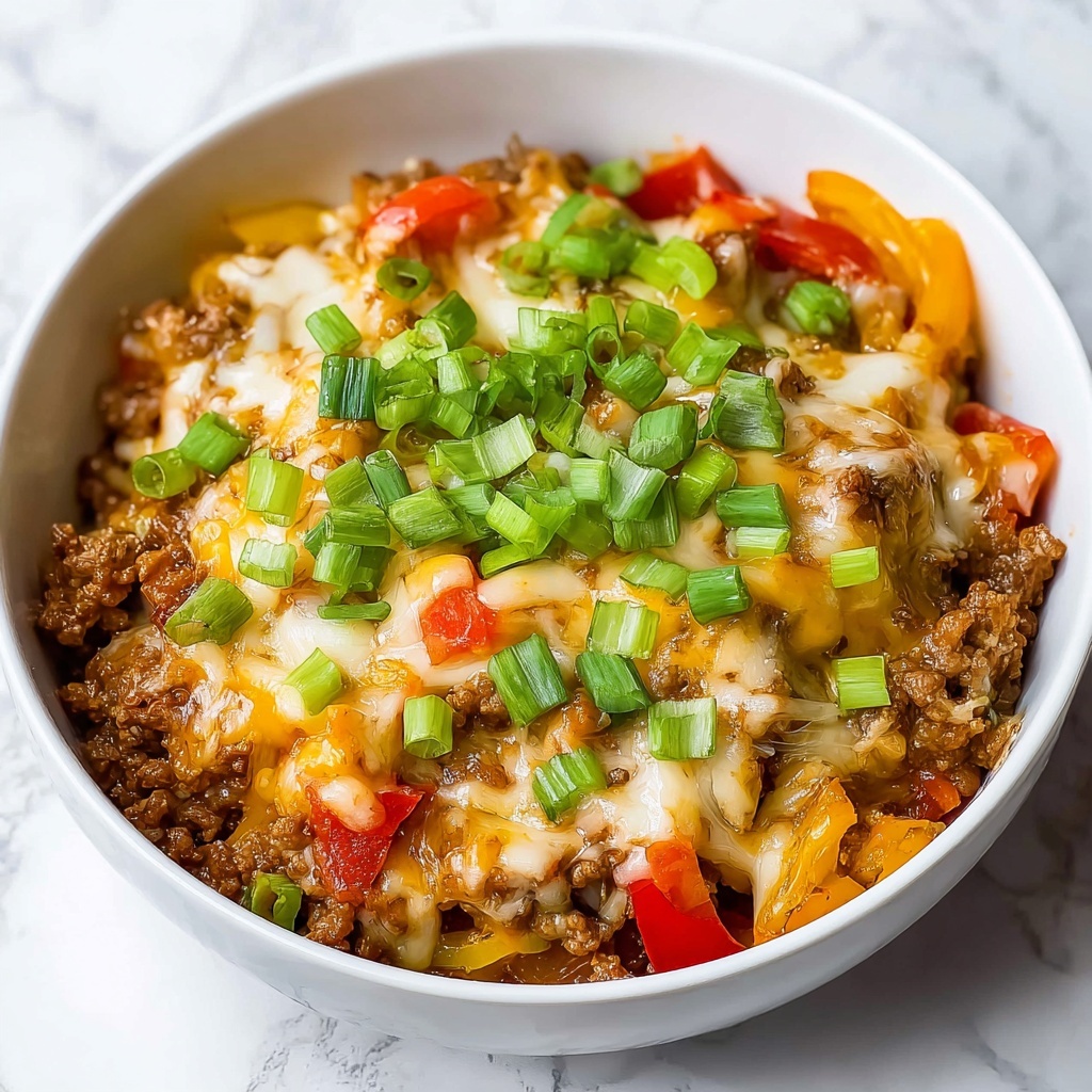 One Pot Wonder Stuffed Pepper Skillet Recipe - Recipe Image