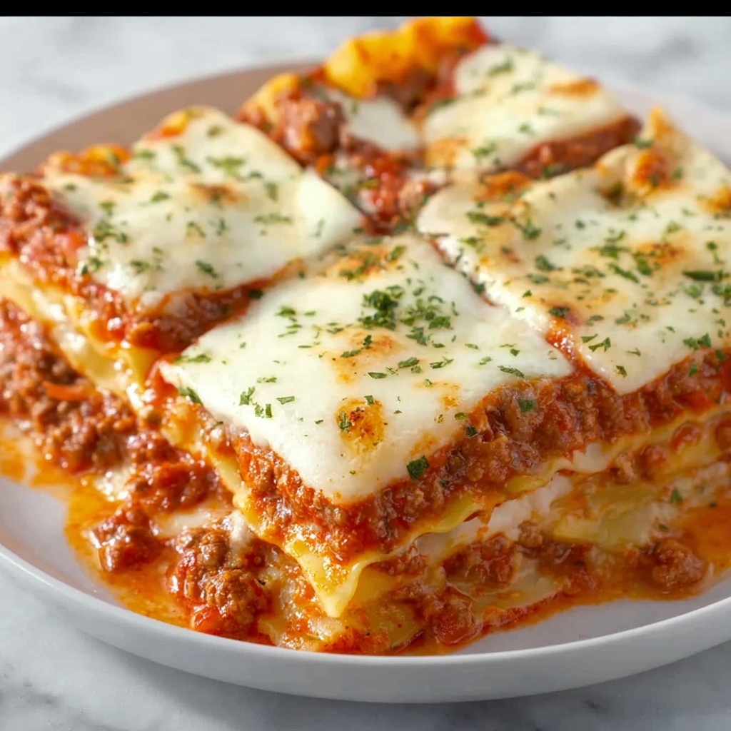 Skillet Polka Dot Lasagna Recipe - Recipe Image