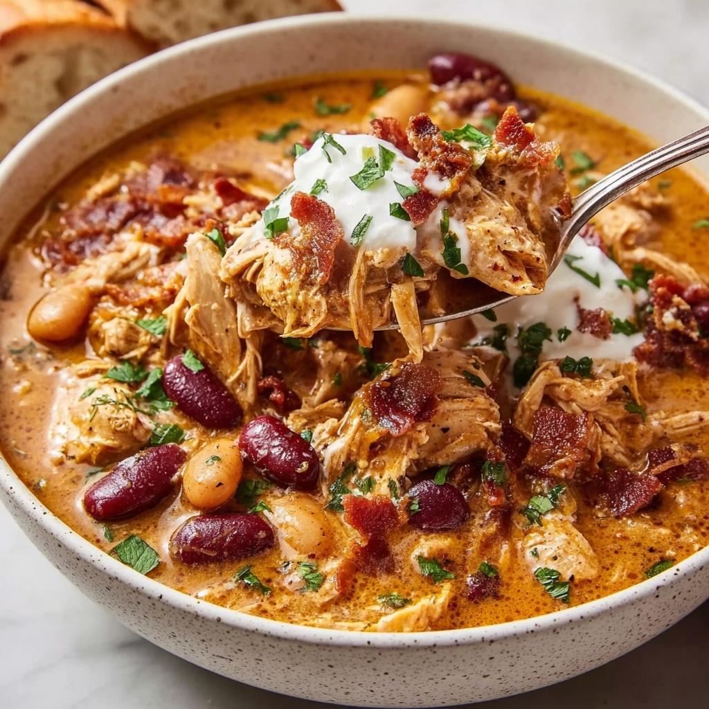 Cajun White Chicken Chili Recipe - Recipe Image