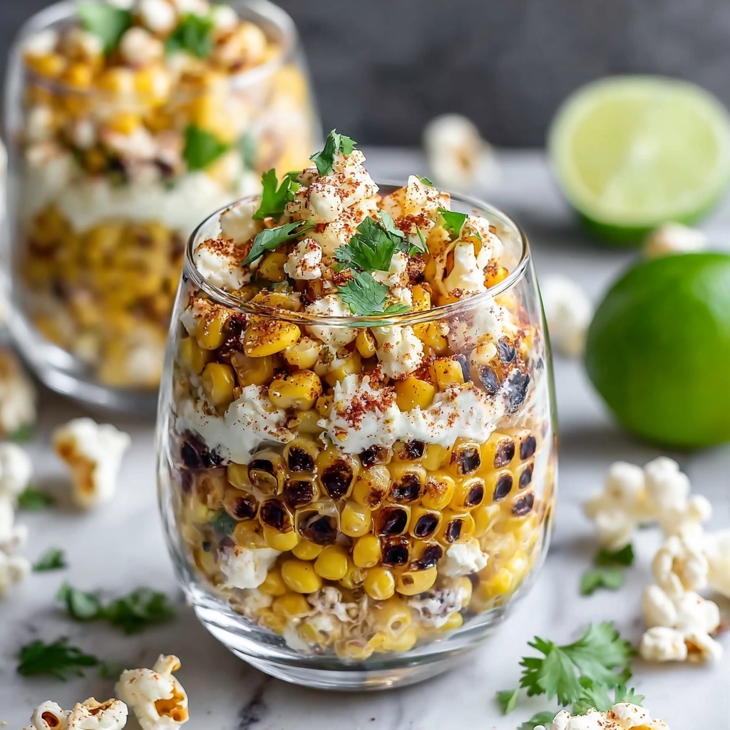 Esquites (Mexican Street Corn Cups) Recipe - Easy & Authentic Recipe - Recipe Image