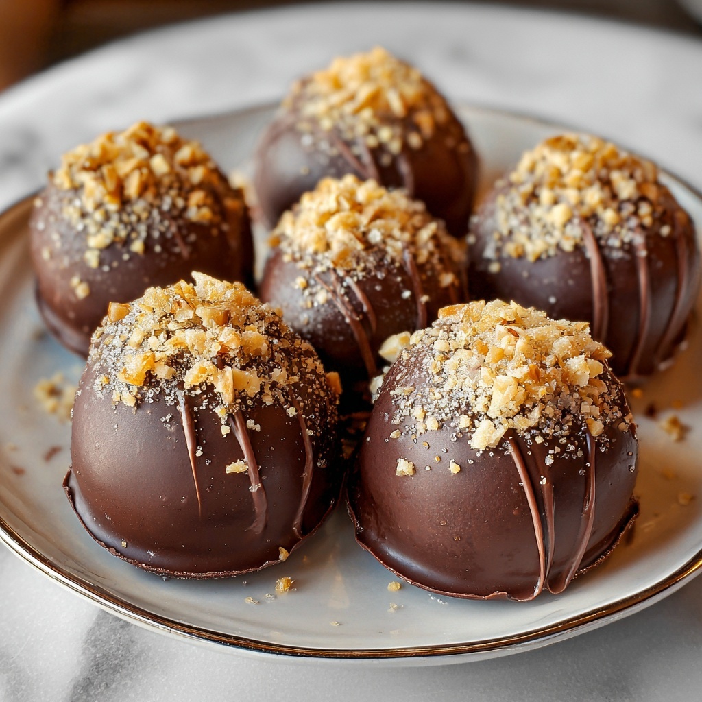 Coffee Toffee Truffles with Chocolate and Toffee Bits Recipe - Recipe Image