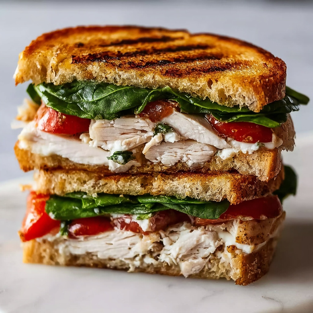 Chicken Caprese Panini Recipe - Recipe Image
