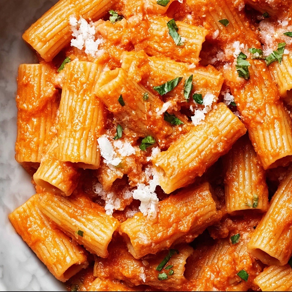 Creamy Tomato Rigatoni Pasta That's Better Than Takeout Recipe - Recipe Image