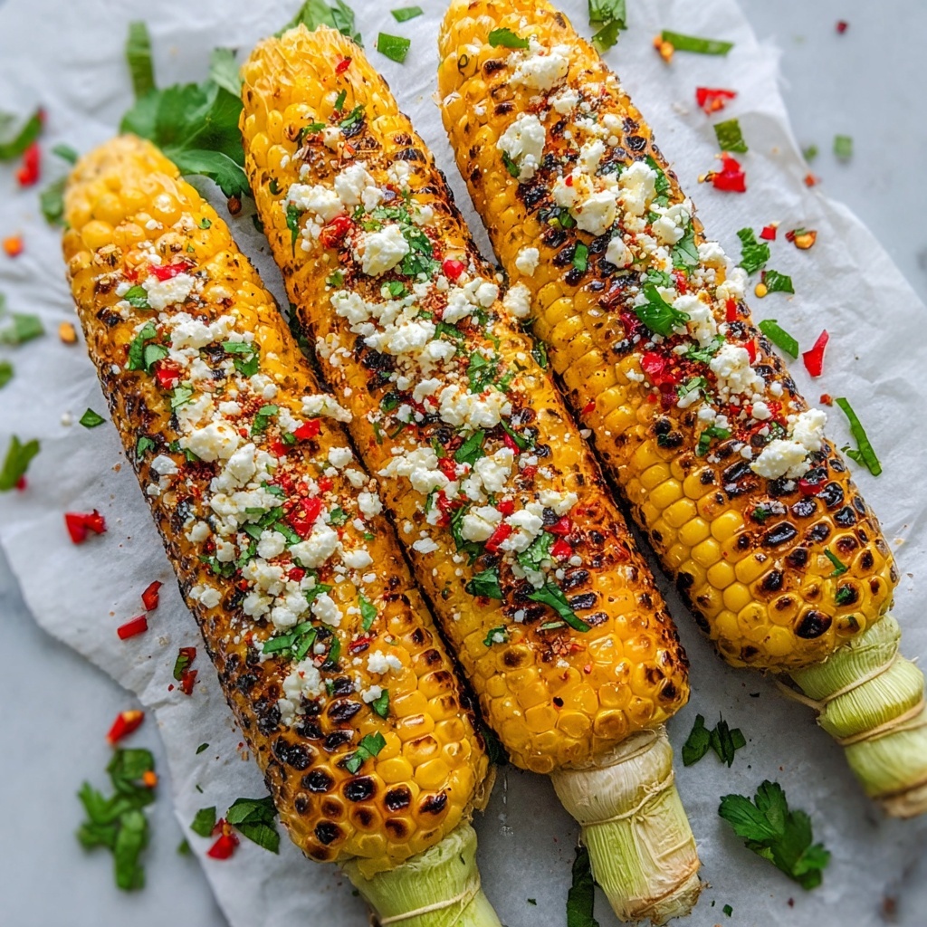 Mexican Style Grilled Corn on the Cob Recipe - Recipe Image