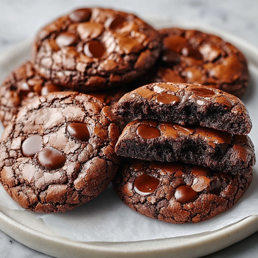 Fudgy Brownie Cookies Recipe - Recipe Image