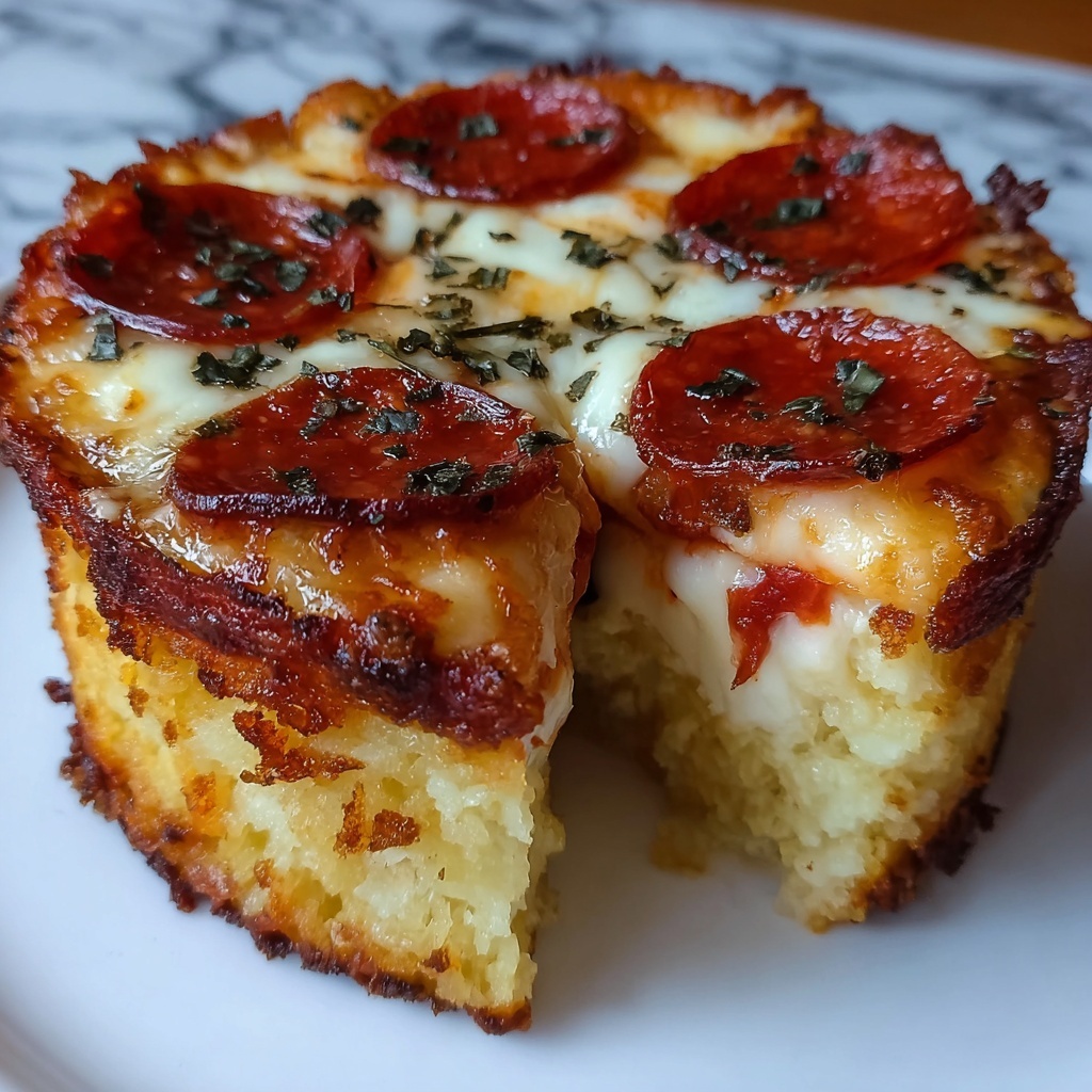 Healthy Cottage Cheese Pizza Bowl Recipe - Recipe Image