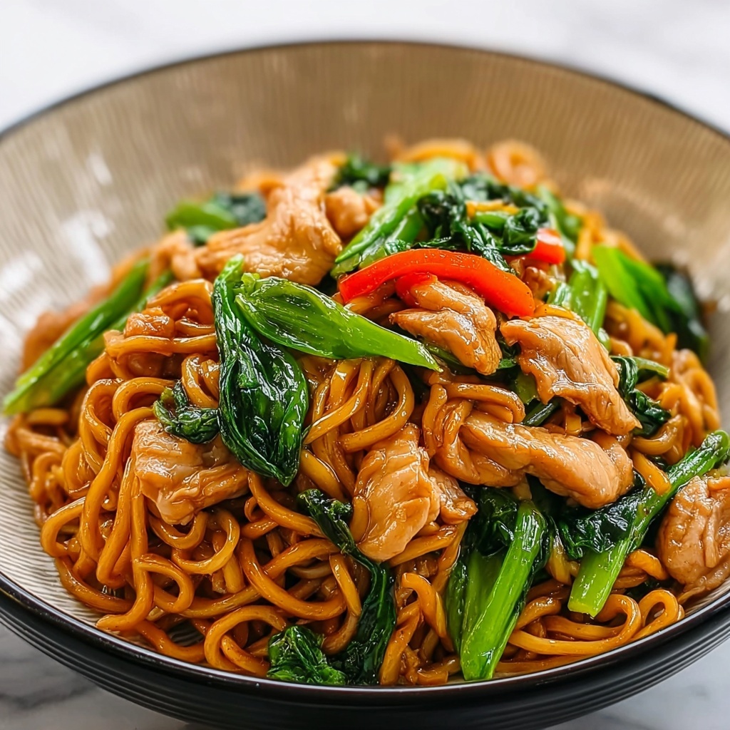 Chicken Stir Fry Noodles Recipe Ready in Under 30 Minutes Recipe - Recipe Image