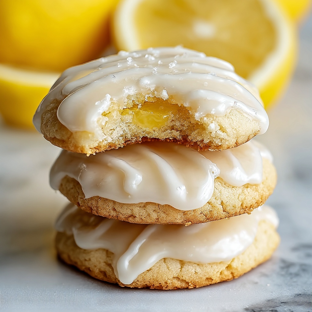 Zesty Lemon Meltaway Cookies Recipe - Recipe Image